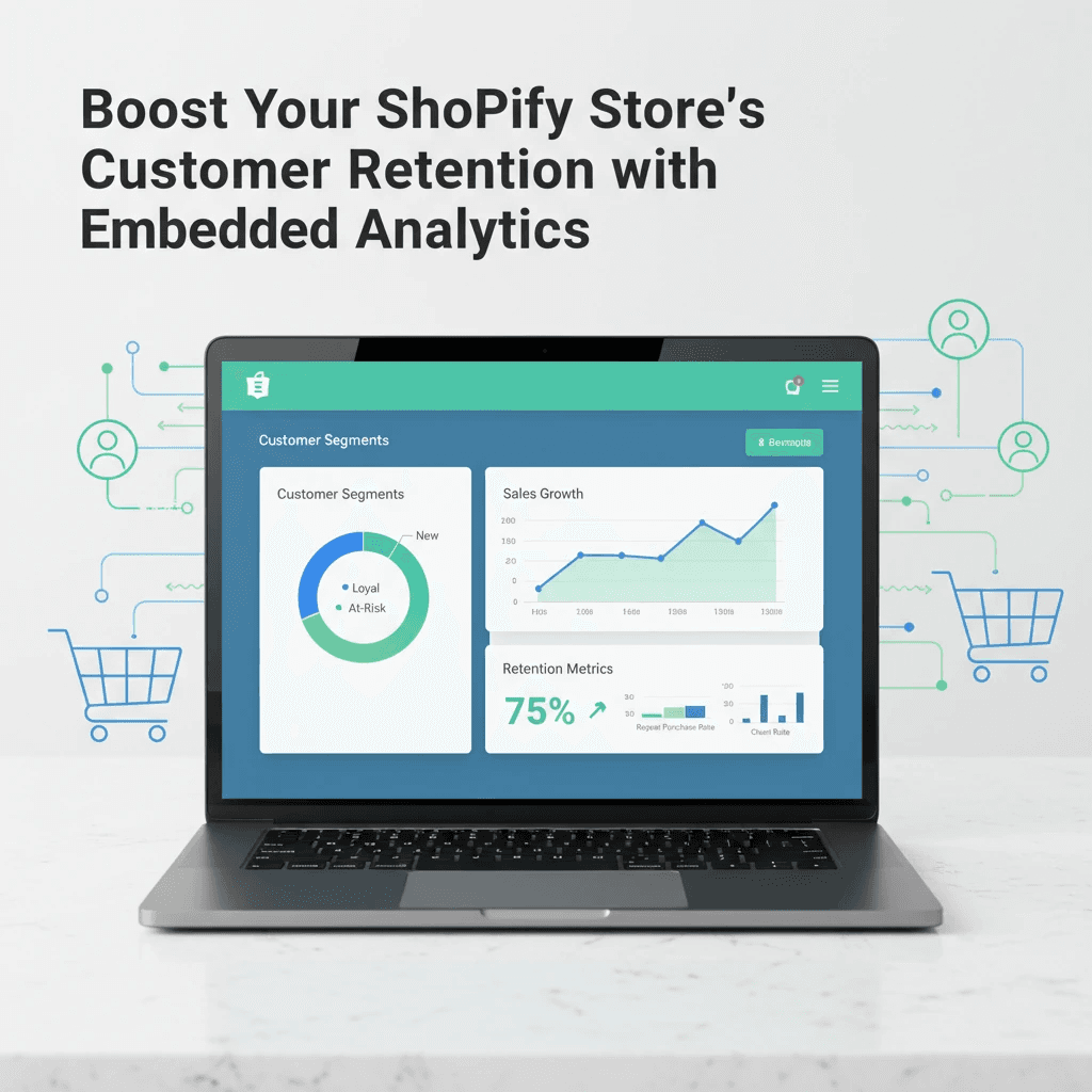 A visual representation of Shopify's analytics dashboard showcasing various metrics and performance indicators.